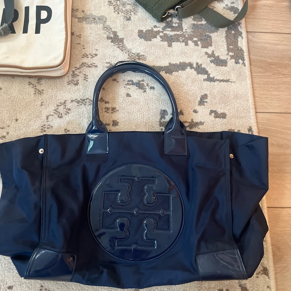 Tory Burch Navy Blue Women's Tote Bag